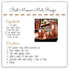Best Moscow Mule Recipe Mule Recipe Moscow Mule Recipe Moscow Mule Recipe Printable