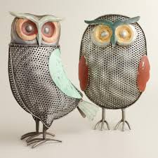 Owl decor for the kitchen, bedroom, bathroom, and beyond. Metal Owl Decor Set Of 2 Owl Decor Owl Home Decor Owl Quilts
