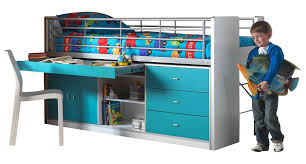 Well you're in luck, because here. Hochbett Jax Inklusive Schreibtisch Schrank Regal Kommode Lattenrostplatte Weiss Turkis En 747 1 2 Kindermoebel 24