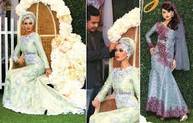 Baju pengantin songket dusty purple size fit to xxl: Songket Broked Pilihan Mempelai Harian Metro