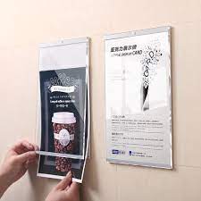 $16.50 (includes gst) a3 wall mounted poster display portrait sign holder wall mount or hang. A4 Magnetic Wall Mounted Poster Display Menu Sign Holder Acrylic Poster Picture Photo Frame Board For Office Decoration Drawing Board Aliexpress