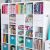 If you have a lot you will need to organize your supplies by putting them into groups. 3