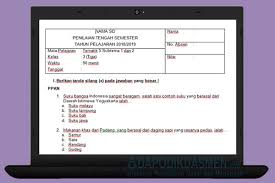 Soal uas bahasa sunda kelas 6 sd semester 2 basa sunda tipstriksib. Soal Uts Pts Sd Kelas 3 Semester 2 Kurikulum 2013