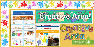 Early years ideas from tishylishy. Creative Area Eyfs Classroom Set Up Pack Teacher Made