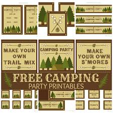 Party tips, party photos, and inspiration for throwing a camping themed party! Backyard Campout Birthday Party