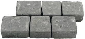 Alkern Pave Baroco Classique Ton Gris Granit 6 Dimensions Panachees Ep 6 Cm Point P