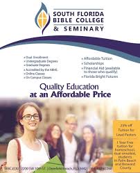 The online bible college provides free courses emphasizing the revelation of the word of god. South Florida Bible College Good News Christian News