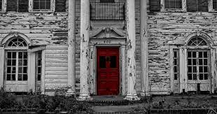 The Red Door Old Abandoned Buildings Abandoned Mansions Abandoned Houses
