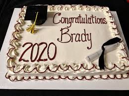 1.5 times the recipe is perfect for that size pan. Graduation Sheet Cake 20g C C Candies