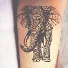 Small and cute elephant with trunk down tattoo on inner arm. Inkedideas Elephant Tattoo Trunk Up On We Heart It