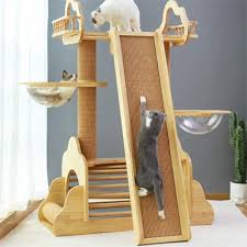 Does your cat really like to be high off the ground? Unique Cat Trees You And Your Kitty Will Love Meow As Fluff