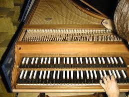 I went to a harpsichord demonstration and there was a lady playing and a man talking about it. The Harpsichord Used In The Measurements Has Two Manuals Three String Download Scientific Diagram