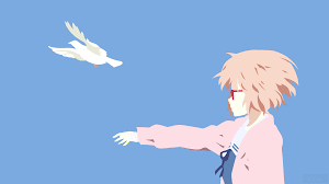 If you're looking for the best beyond the boundary wallpaper then wallpapertag is the place to be. 351090 Beyond The Boundary Kyoukai No Kanata Minimalist Mirai Kuriyama 4k Wallpaper Mocah Hd Wallpapers