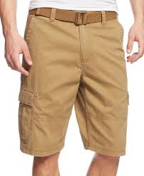 American Rag Men S Belted Relaxed Cargo Shorts Created For Macy S Reviews Shorts Men Macy S
