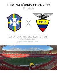Jun 08, 2021 · hoje (8), a partir das 14h, o farahoh estará online na twitch e no tiktok para comandar mais uma live do futebol muleke. Brasil X Equador Veja Onde Assistir Escalacoes Desfalques E Arbitragem Eliminatorias America Do Sul Ge