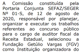 Mais de 14 mil pessoas estão inscritas no concurso sefaz es. Sefaz Es Define Banca Do Concurso Para Auditor Fiscal