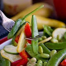 Summer Recipe The Gardener S Raw Vegetable Salad Recipe Raw Vegetable Salad Raw Vegetables Vegetable Salad Recipes