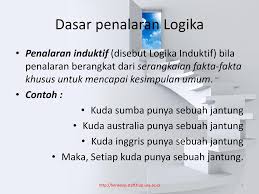 Contoh paragraf induktif tentang lingkungan bagi warga jakarta, membuang sampah seenaknya ke dalam sungai sudah jadi kebiasaan bahkan tradisi sejak dulu. Dasar Dasar Logika I Bahan Satu Dasar Dasar Logika Semester I Ppt Download
