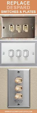 Updating Despard Light Switches Light Vent Heat Nutone Switches Wall Plate Covers Kyle Switch Plates Plates On Wall Switch Plates Light Switchplates