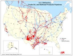 Pipelines detailed map of north america. Map Of Usa Big Universe Map Travel And Codes