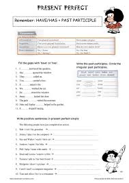 Present Perfect Tense Druckbares Arbeitsblatt Google Suche Beste Losungen Von Present P Vocabulario En Ingles Basico Vocabulario En Ingles Gramatica Del Ingles