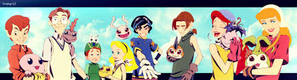 Disney Digimoooon D Peter Pan As Izzy Milo Tatch As Joe Young Jim Hawkins As T K Alice As Kari Kingdom Hearts Crossover Jim Hawkins Disney Crossovers