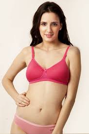 Buy Online Sona Hot Pink Spacer Cool Bra For Women My