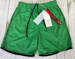 New Lycus Men's Green Mesh Track Shorts Size Small Casual Workout Gym NWT  A1407 | eBay