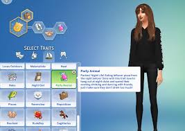 Home · clothes · hair · shoes · furniture · decor · houses · accessories · make up · eyes · mods · build · sims · websites. Lana Cc Finds Party Animal Trait By Gobananas Sims 4 With This Sims 4 Sims 4 Traits Sims