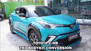 Other aftermarket parts offerings range from z3 fenders, wide body kits, and wings to side skirts, scoops, and both front & rear bumpers. Toyota C Hr Trd Bodykit Conversion Youtube