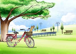 رسم مناظر طبيعية جميلة جدا