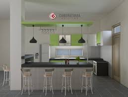 Maka sebaiknya disediakan dua dapur yaitu terbuka dan tertutup. Desain Dapur Di Ruang Depan Mini Bar Cek Bahan Bangunan