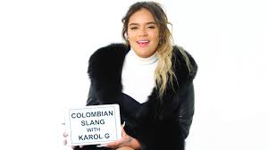 Contigo voy a muerte (part. Watch Karol G Teaches You Colombian Slang Slang School Vanity Fair