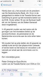 'position omtzigt, function elsewhere', after a photographer here. Pieter Omtzigt Su Twitter Cda En Cu Willen Met Enige Spoed De President Van Dnb Dhr Klaas Knot Horen Over Het Monetair Beleid En De Gevolgen Voor Pensioenen En De Nederlandse Economie