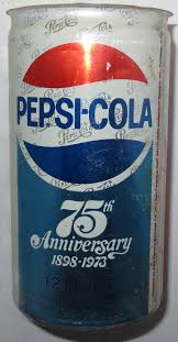 75th Anniversary Pepsi Cola Pepsi Vintage Cola