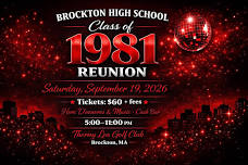 BHS Class of 1981 - 45th Reunion