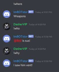 Im Making A Discord Bot Thats Your Average Player Amongus