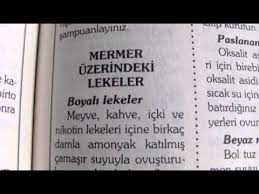 Mutfak tezgâhlarında kullanılan mermerlerde yağ lekesi olma ihtimali daha yüksektir. Mermer Uzerindeki Lekeler Nasil Cikar Youtube