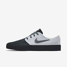 Nike Sb Zoom Stefan Janoski Rm By You Custom Skate Shoe Nike Com In 2020 Sneakers Men Fashion Black Nike Shoes White Shoes Men