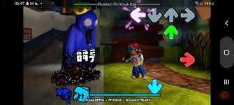 Friday Night Funkin: Raibow Friends 2D vs 3D (Red, Pink, Yellow Join) 