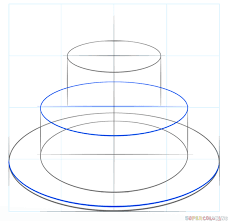 How To Draw A Birthday Cake Step By Step Drawing Tutorials Cake Drawing Drawing Tutorial Step By Step Drawing