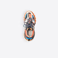 Track Trainers Orange For Men Balenciaga