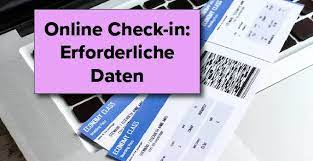 Bitte wählen sie eine identifikationsmöglichkeit. Online Check In Diese Daten Unterlagen Brauchen Sie Dafur Handgepack Guru