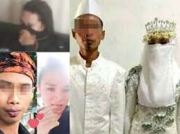 Kebaya dan baju akad nikah. Viral Pernikahan Sesama Jenis Di Lombok Bikin Geger Satu Kampung Kenal Lewat Media Sosial Indozone Id