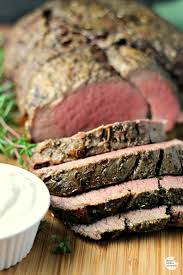 This is a fantastic roast for a. Garlic Herb Beef Tenderloin Roast With Creamy Horseradish Sauce Sundaysupper Roastperfect Beef Tenderloin Roast Tenderloin Roast Beef Tenderloin