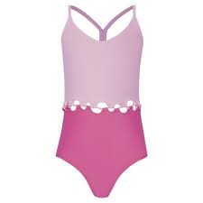 CAMMY LOOP COLOR BLOCK ONE PIECE SWIMSUIT