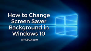 It appears lovely to look at and some of these are fabulous and no cost. How To Change Screen Saver Background In Windows 10