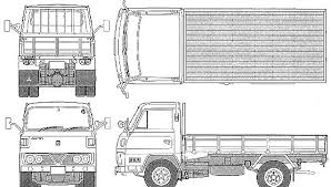 Mitsubishi Fuso Canter T200 1975 02 Gif 555 346 Biru Desain Mainan