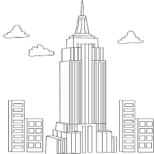 The spruce / miguel co these thanksgiving coloring pages can be printed off in minutes, making them a quick activ. Drawing Skyscraper 65786 Buildings And Architecture Printable Coloring Pages