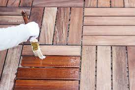 تنظيفات الربيع وأرضيات الخشب الخارجية مدونة أروى